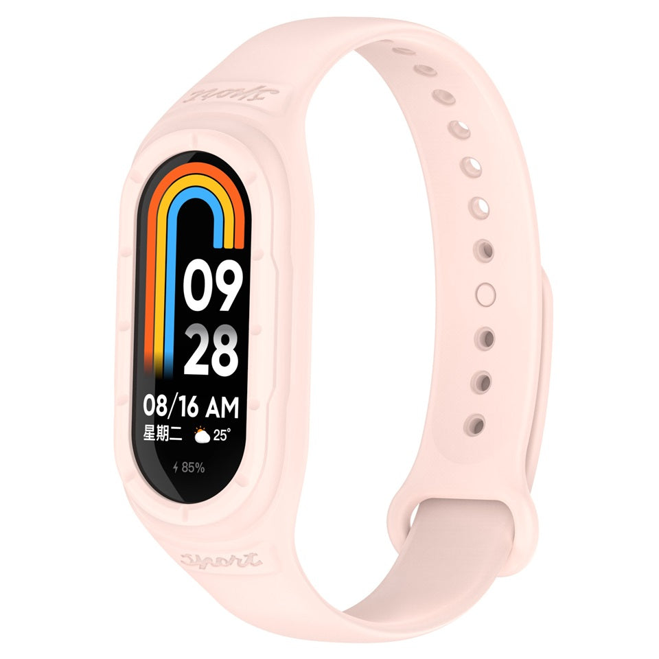 シャオミSmartBand8バンドシリカゲルバンドxiaomimiband8ベルトシリコンリストバンド交換柔らかベルトウォッチベルト腕時計ベルトウェアラブル