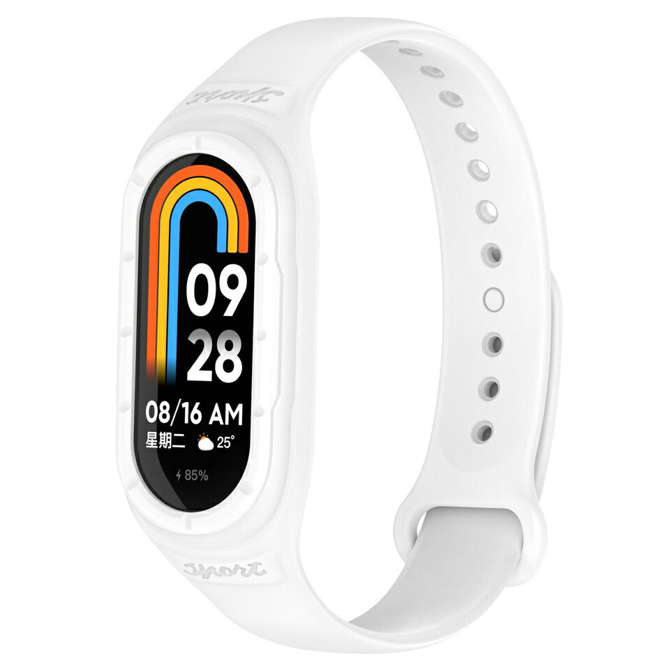 シャオミSmartBand8バンドシリカゲルバンドxiaomimiband8ベルトシリコンリストバンド交換柔らかベルトウォッチベルト腕時計ベルトウェアラブル