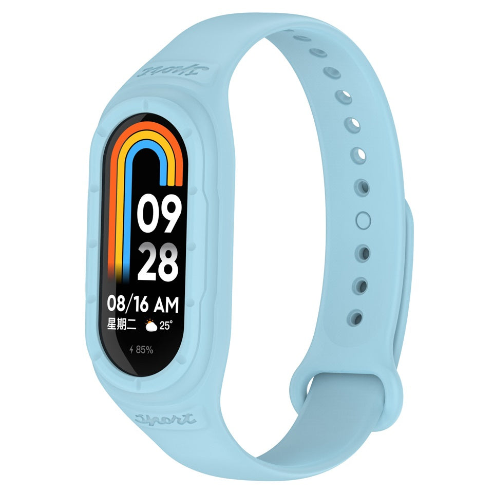 シャオミSmartBand8バンドシリカゲルバンドxiaomimiband8ベルトシリコンリストバンド交換柔らかベルトウォッチベルト腕時計ベルトウェアラブル